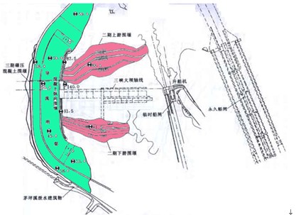 三峽二期導(dǎo)流布置圖