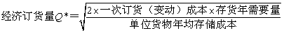 一級(jí)建造師考試工程經(jīng)濟(jì):存貨的財(cái)務(wù)管理