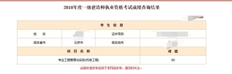 2018年一級(jí)建造師考試通過情況