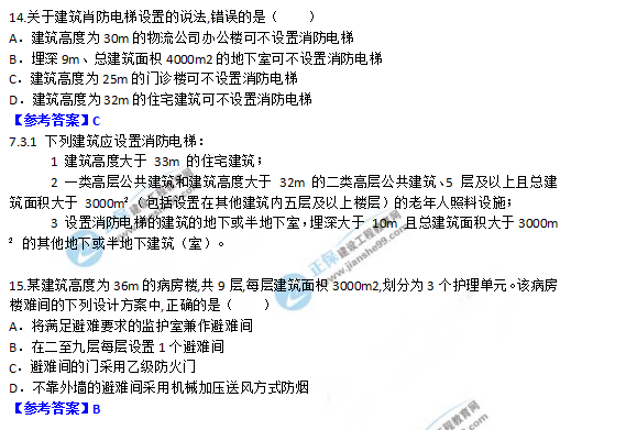 2018一級消防工程師《消防安全技術(shù)實(shí)務(wù)》試題及答案解析