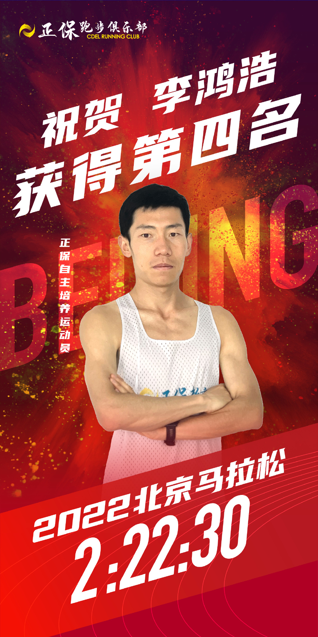 跑步海報2 跑步海報2